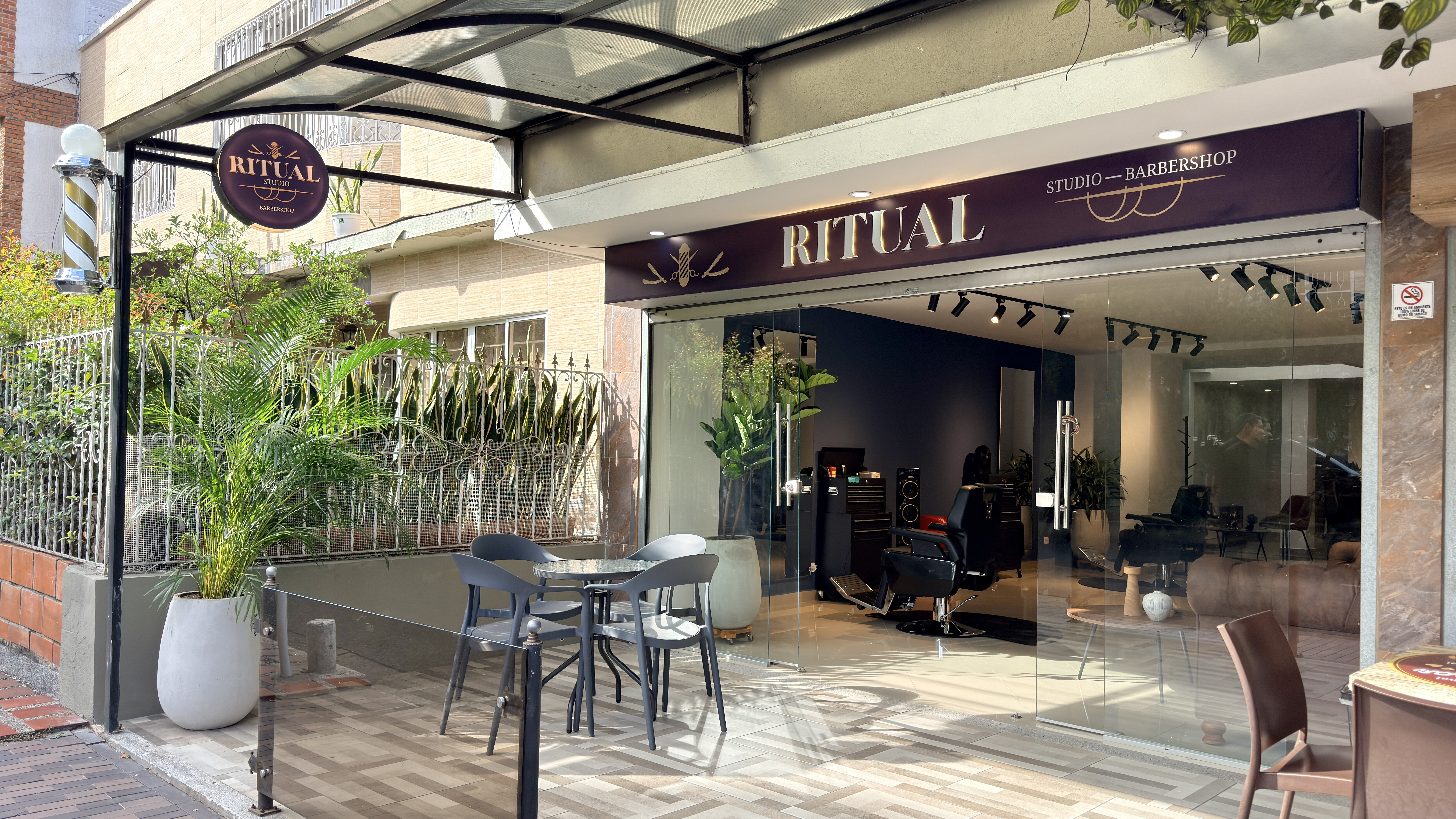 Ritual Studio Barbershop ambiente